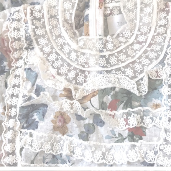 Nwot Zimmermann Bowie cotton lace dress - Picture 11 of 12